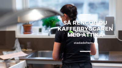 Rengöra kaffebryggaren