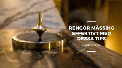 Rengöra mässing
